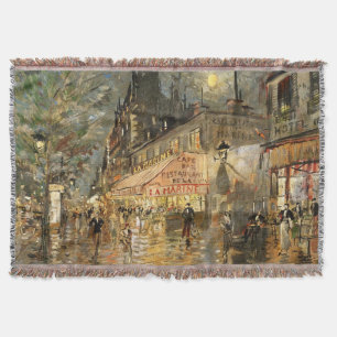 Constantin Korovin: Cafe La Marine, Parijs Deken