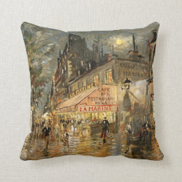 Constantin Korovin: Cafe La Marine, Parijs Kussen