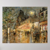 Constantin Korovin: Cafe La Marine, Parijs Poster (Voorkant)