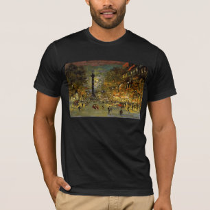 Constantin Korovin: Het plein van Bastille, Parijs T-shirt