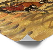 Constantin Korovin: Parijs bij nacht Poster (Hoek)