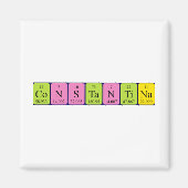 Constantina periodiek table name magnet (Voorkant)