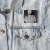 Constantine I c.350 AD Vierkante Button 5,1 Cm (In situ)