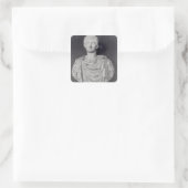 Constantine I c.350 AD Vierkante Sticker (Tas)