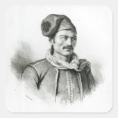 Constantine Kanaris Vierkante Sticker (Voorkant)