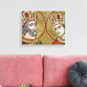 Constantine the Great and St. Helena Canvas Afdruk (Insitu (Woonkamer))