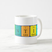 Constantinetabel periodieke mok naam (Voorkant rechts)