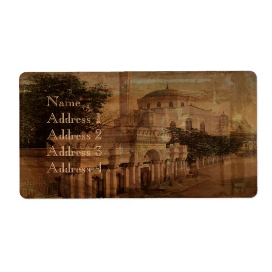 Constantinopel Etiket (Voorkant)