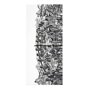 Constantinopel hoofdstad van het Romeinse Rijk Reclamekaart