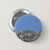 Constantinopel hoofdstad van het Romeinse Rijk Ronde Button 5,7 Cm (Voorkant /achterkant)