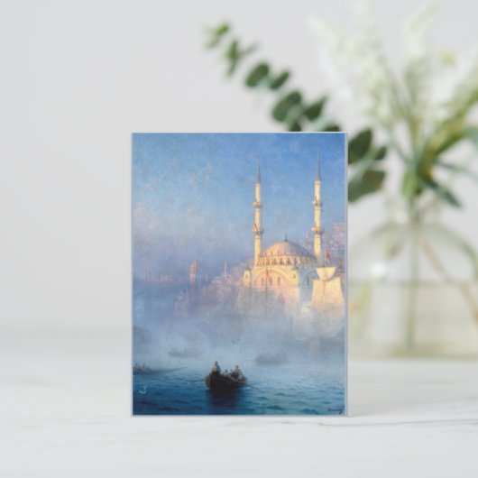 Constantinopel, Ivan Aivazovsky Briefkaart (Staand voorkant)