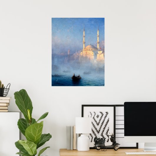 Constantinopel, Ivan Aivazovsky Poster (Thuiskantoor)