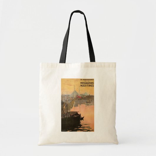  Constantinopel Reisreclame Tote Bag (Voorkant)
