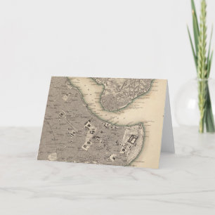 Constantinopel Stambool Feestdagen Kaart