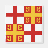 Constantinopel Vlag van keizer Palaeologus Magneet (Voorkant)