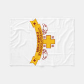 Constantinopel voor altijd fleece deken (Voorkant (Horizontaal))