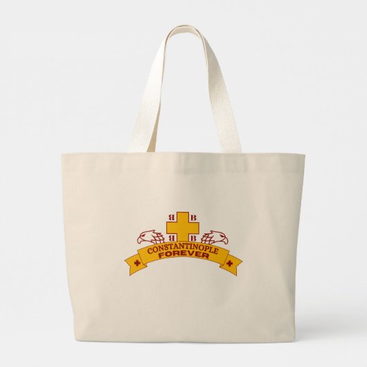 Constantinopel voor altijd grote tote bag (Achterkant)