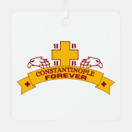 Constantinopel voor altijd metalen ornament