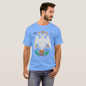 Constantinopel Wapenschild T-shirt (Voorkant volledig)