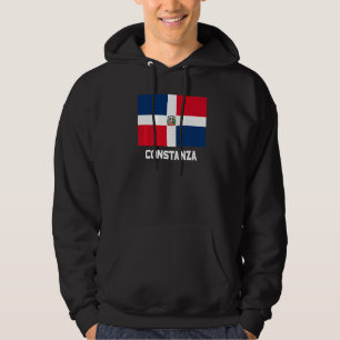 Constanza Dominicaanse Republiek Vlag Emblem Escud Hoodie