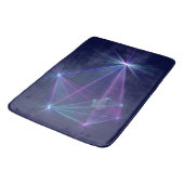 Constellatie, Abstracte Fantasy Fractal Art Badmat (Gekanteld)