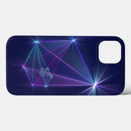 Constellatie, Abstracte Fantasy Fractal Art Case-Mate iPhone Case (Achterkant (horizontaal))