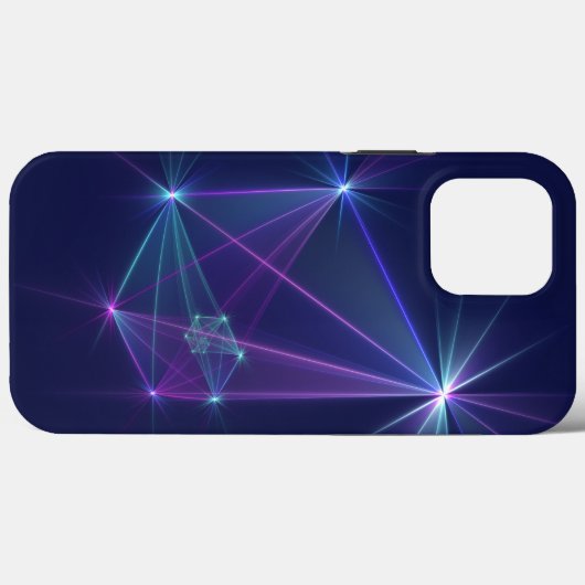 Constellatie, Abstracte Fantasy Fractal Art Case-Mate iPhone Case (Achterkant (horizontaal))