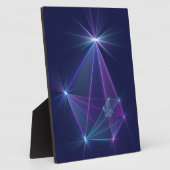 Constellatie, Abstracte Fantasy Fractal Art Fotoplaat (Zijkant)