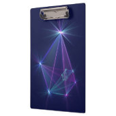 Constellatie, Abstracte Fantasy Fractal Art Klembord (Links)