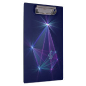 Constellatie, Abstracte Fantasy Fractal Art Klembord (Rechts)