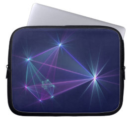 Constellatie, Abstracte Fantasy Fractal Art Laptop Sleeve