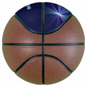 Constellatie, Abstracte Fantasy Fractal Art Name Basketbal (Rechts)