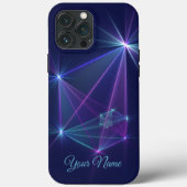 Constellatie, Abstracte Fantasy Fractal Art Name Case-Mate iPhone Case (Achterkant)