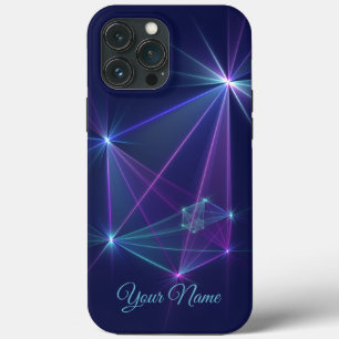 Constellatie, Abstracte Fantasy Fractal Art Name Case-Mate iPhone Case