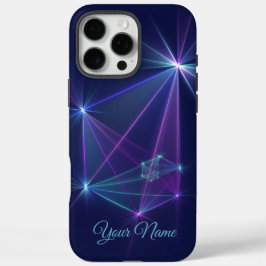 Constellatie, Abstracte Fantasy Fractal Art Name iPhone 16 Pro Max Hoesje