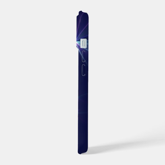 Constellatie, Abstracte Fantasy Fractal Art Name iPhone 15 Case (Linkerkant)