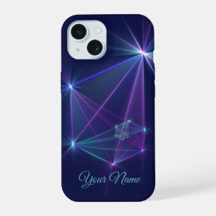 Constellatie, Abstracte Fantasy Fractal Art Name iPhone 15 Case