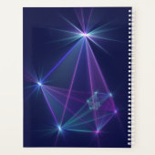 Constellatie, Abstracte Fantasy Fractal Art Name Planner (Achterkant)