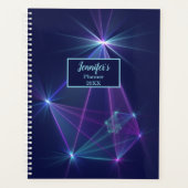 Constellatie, Abstracte Fantasy Fractal Art Name Planner (Voorkant)