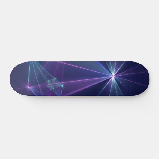 Constellatie, Abstracte Fantasy Fractal Art Persoonlijk Skateboard (Horizontaal)