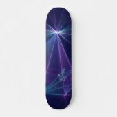Constellatie, Abstracte Fantasy Fractal Art Persoonlijk Skateboard (Voorkant)