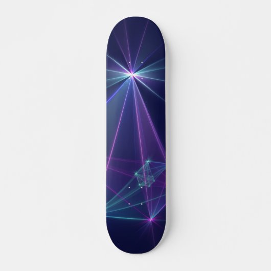 Constellatie, Abstracte Fantasy Fractal Art Persoonlijk Skateboard (Voorkant)
