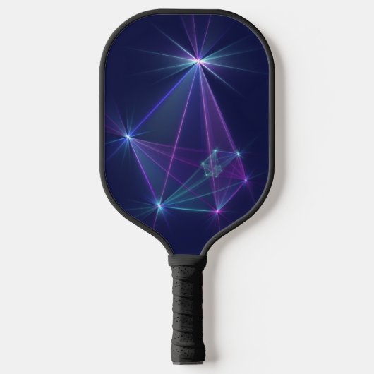 Constellatie, Abstracte Fantasy Fractal Art Pickleball Paddle (Voorkant)