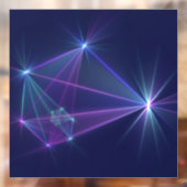 Constellatie, Abstracte Fantasy Fractal Art Raamsticker (Vel 2)