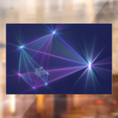 Constellatie, Abstracte Fantasy Fractal Art Raamsticker (Vel 2)