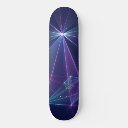 Constellatie, Abstracte Fantasy Fractal Art Skateb Persoonlijk Skateboard (Voorkant)