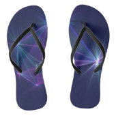Constellatie, Abstracte Fantasy Fractal Art Teenslippers (Voetbed)