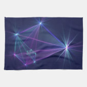 Constellatie, Abstracte Fantasy Fractal Art Theedoek (Horizontaal)