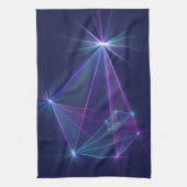 Constellatie, Abstracte Fantasy Fractal Art Theedoek (Verticaal)