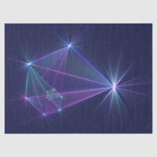 Constellatie, Abstracte Fantasy Fractal Art Tissuepapier